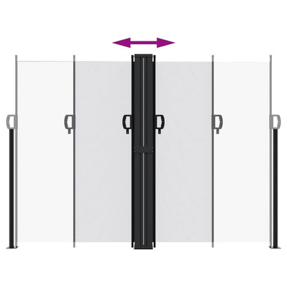 Vidaxl Toldo Lateral Retráctil Blanco 180x1200 Cm_4