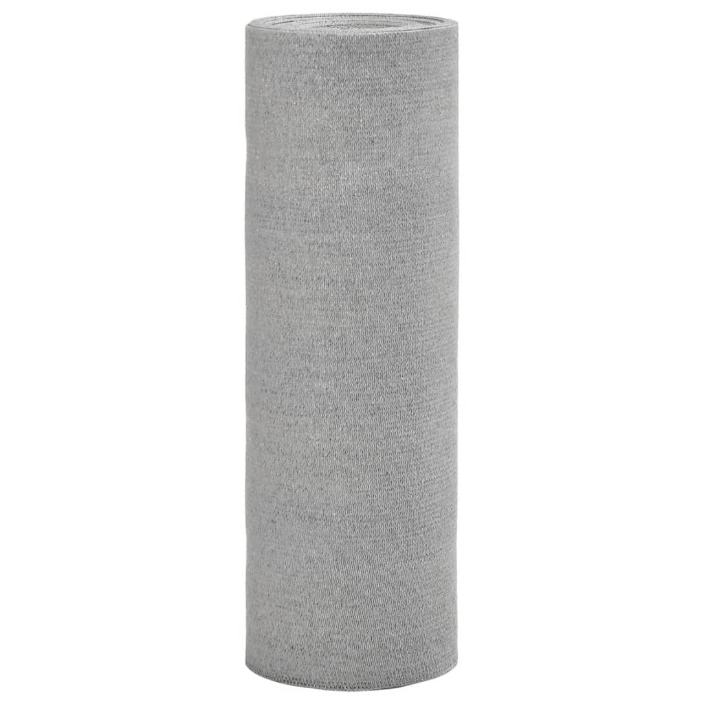 Vidaxl Red De Privacidad Hdpe Gris Claro 1,5x10 M 75 G/m²_0
