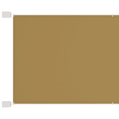 Vidaxl Toldo Vertical Beige 200x360 Cm Tela Oxford_0