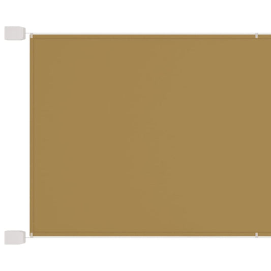 Vidaxl Toldo Vertical Beige 200x360 Cm Tela Oxford_0
