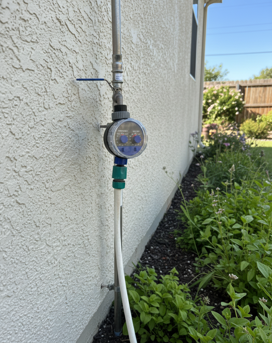 Programador De Riego Grifo 3/4 De Una Salida_3