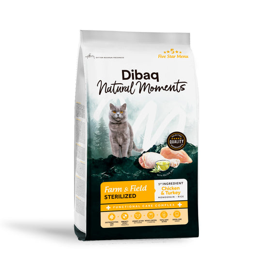 Dibaq Natural Moments 5 Star Esterilizado Pollo Y Pavo 1,5 Kg_0
