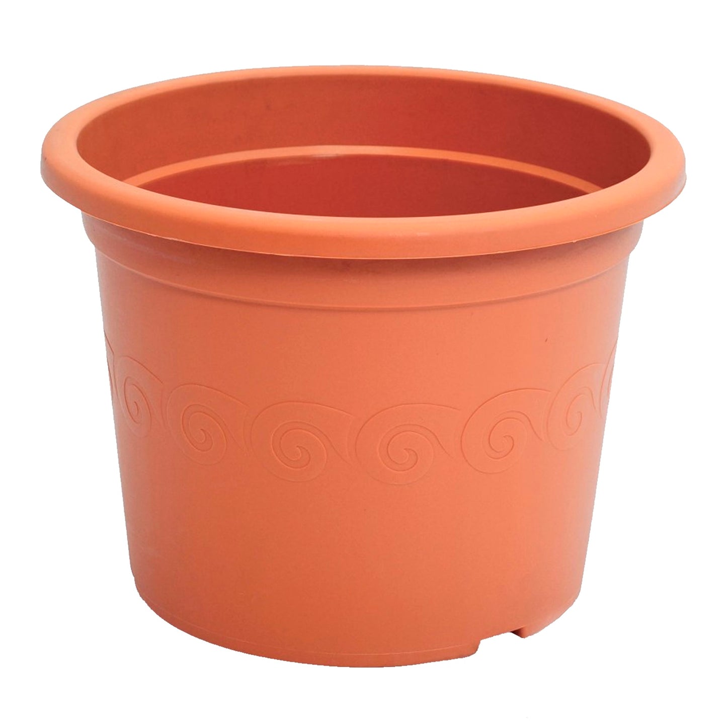 Maceta Plastica 3,5l., Dimensiones (mm) 230x230x174, Color Terracota_0