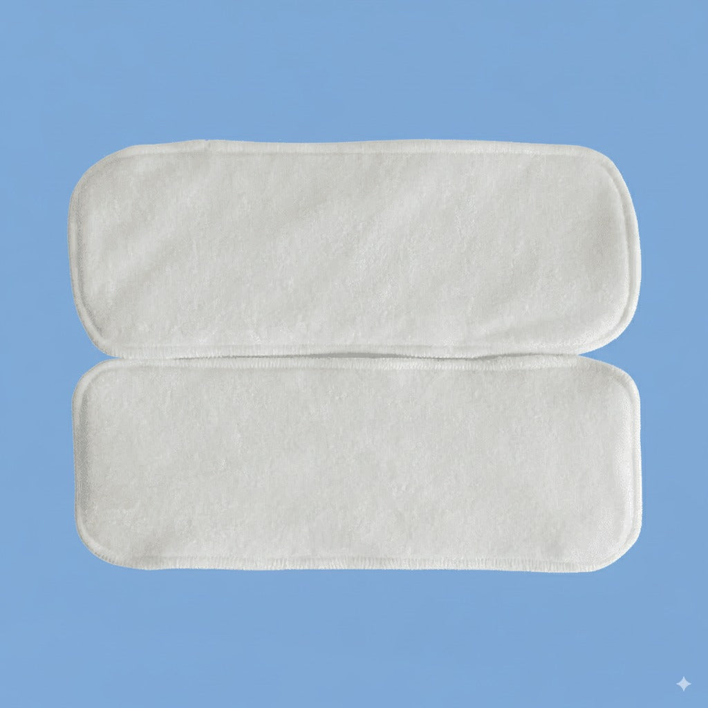 Kit Prueba Pañal Tela Recién Nacido Bambú Carbonizado Adznadons Hasta 3.2kg Insertos Biodegradables Bolsa Impermeable_2