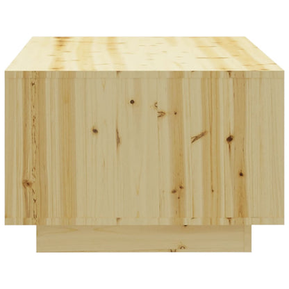 Mesa De Centro De Madera Maciza De Abeto 110x50x33,5 Cm_4