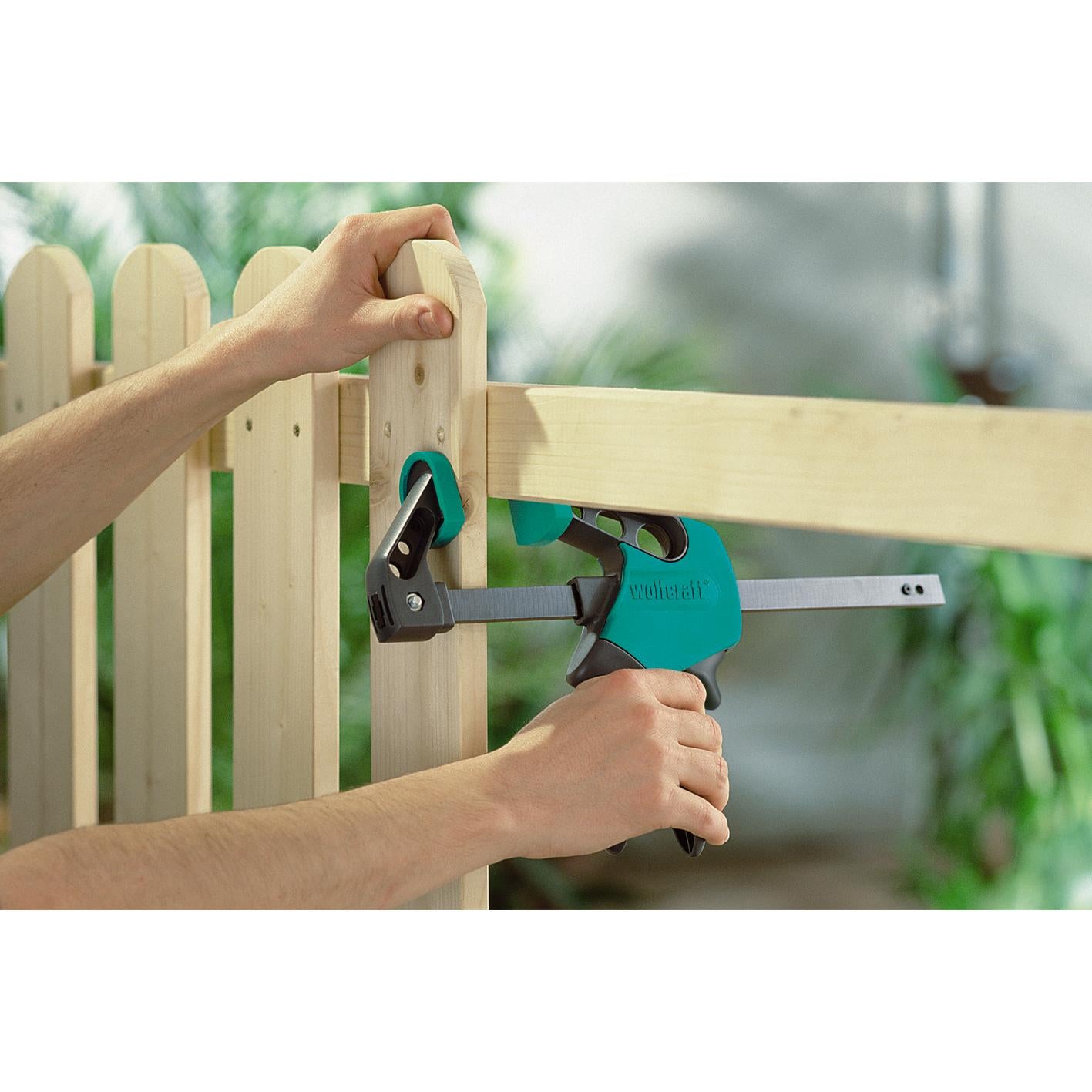 Sargento monomanual sujección 300mm Wolfcraft 3021000