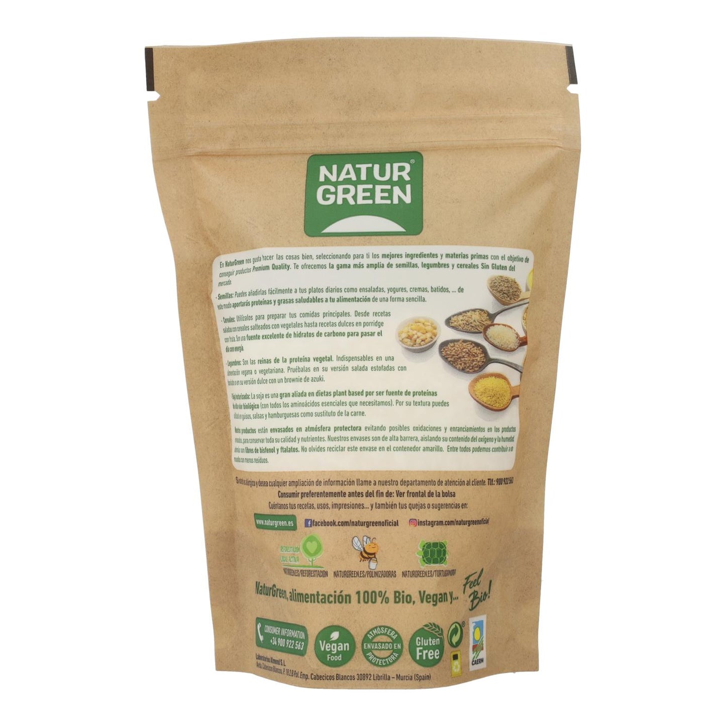 Coco rallado bio Naturgreen 125 g