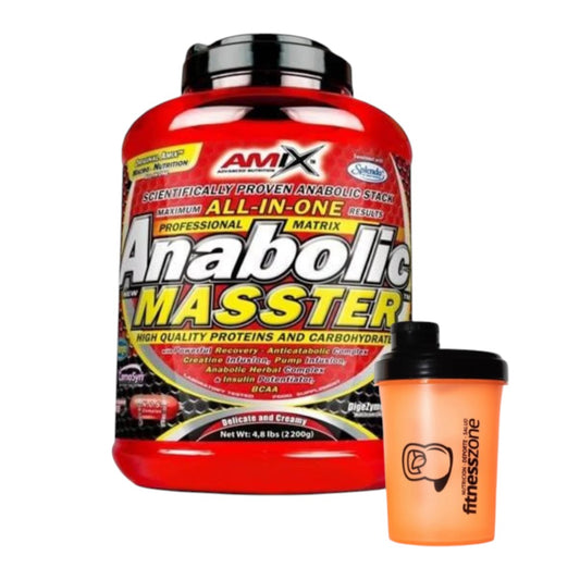 Anabolic Masster 2.2 Kg + ¡shaker Fitnesszone De Regalo! Vainilla