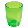 Maceta Coubi Orchid 2,4l., Dimensiones (mm) 160x160x183, Color Verde Transparente Mate