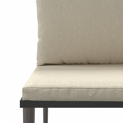 Vidaxl Set De Muebles De Jardín 7 Pzas Y Cojines Ratán Sintético Gris_5