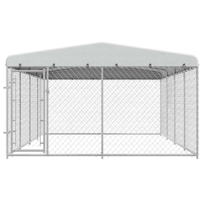 Perrera De Exterior Con Techo 7,6x3,8x2,3 M_3