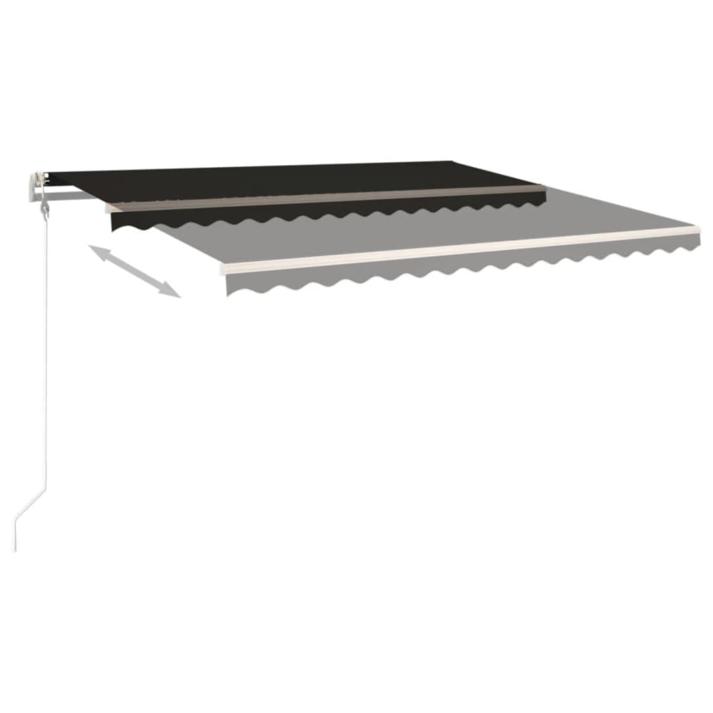 Toldo Retráctil Automático Gris Antracita 400x350 Cm_2