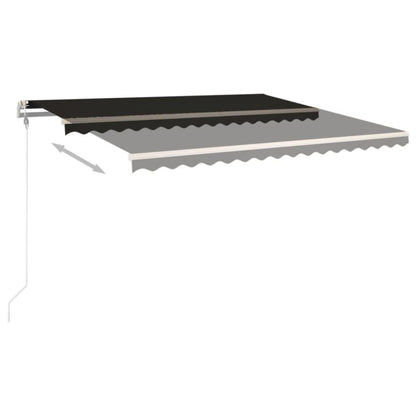 Toldo Retráctil Automático Gris Antracita 400x350 Cm_2