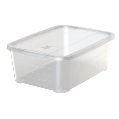 Caja De Plástico Con Tapa Life Story 6l_0