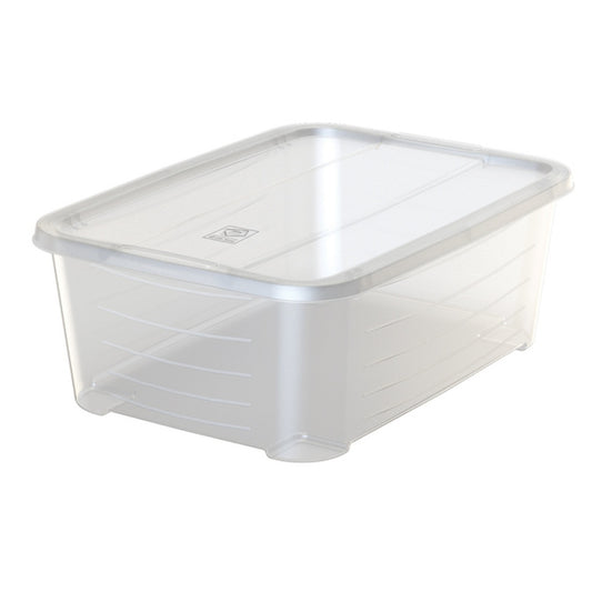 Caja De Plástico Con Tapa Life Story 11l_0