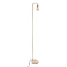 Wellhome Lámpara De Pie Metal Dorado H.150cm