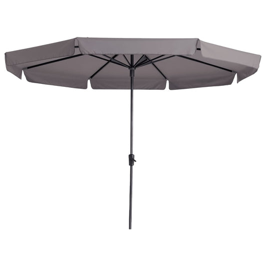 Madison Sombrilla De Jardín Redonda Syros Luxe Taupe 350 Cm_0