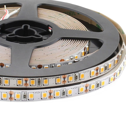 Tira Led Monocolor Smd2835, Dc12v, 5m (120led/m), 25w, Ip20, Blanco Frío_0