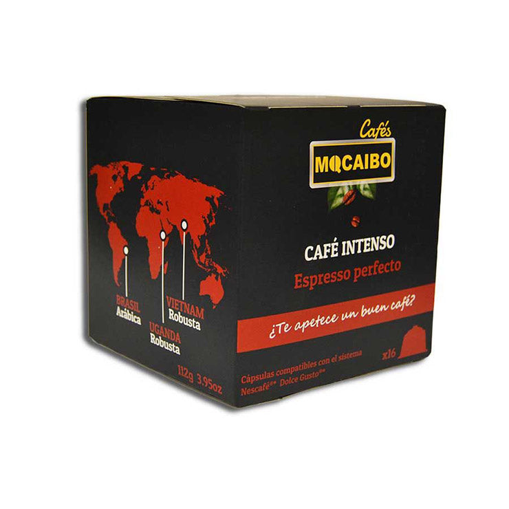 Café cápsulas Mocaibo compatibles Dolce Gusto* intenso_0