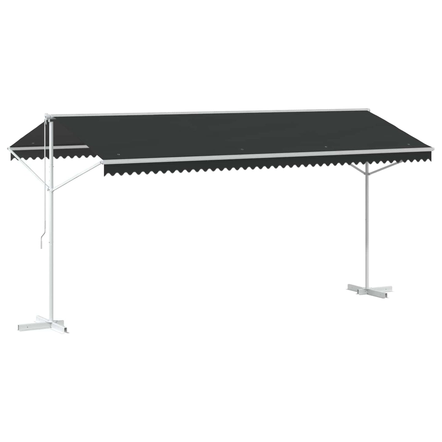 Toldo Independiente Gris Antracita 5 X 3 M Poliéster_0