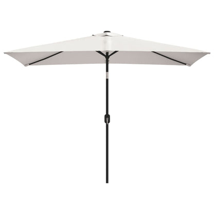 Vidaxl Sombrilla Rectangular Blanco Arena 200x300 Cm_0