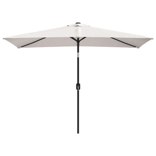 Vidaxl Sombrilla Rectangular Blanco Arena 200x300 Cm_0