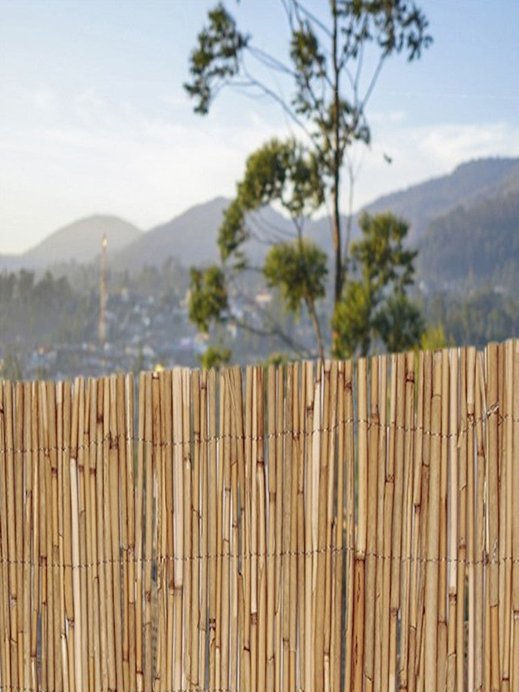 Bambú Natural| Composicion 100% Caña De Bambu| Cerramiento Natural| Cañas Cosidas Con Alambre| Ocultación 60%