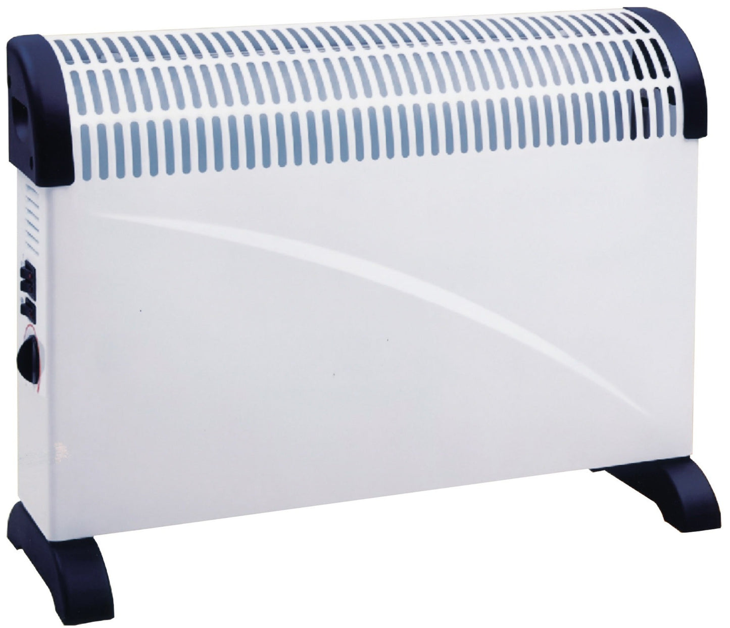 Convector De Color Blanco Montaje A Suelo 3 Potencias 750 / 1000 / 2000w_0