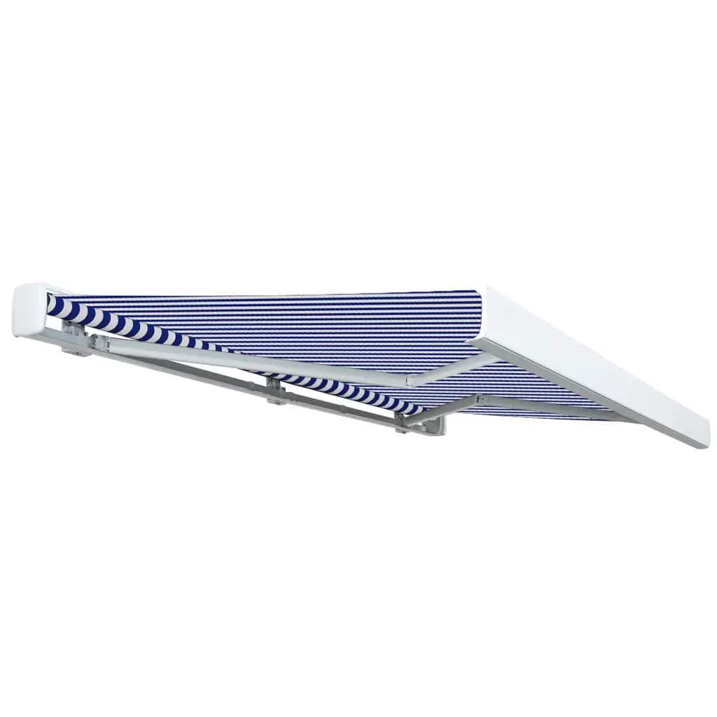 Toldo De Carrete Motorizado Azul Y Blanco 400x300 Cm_2