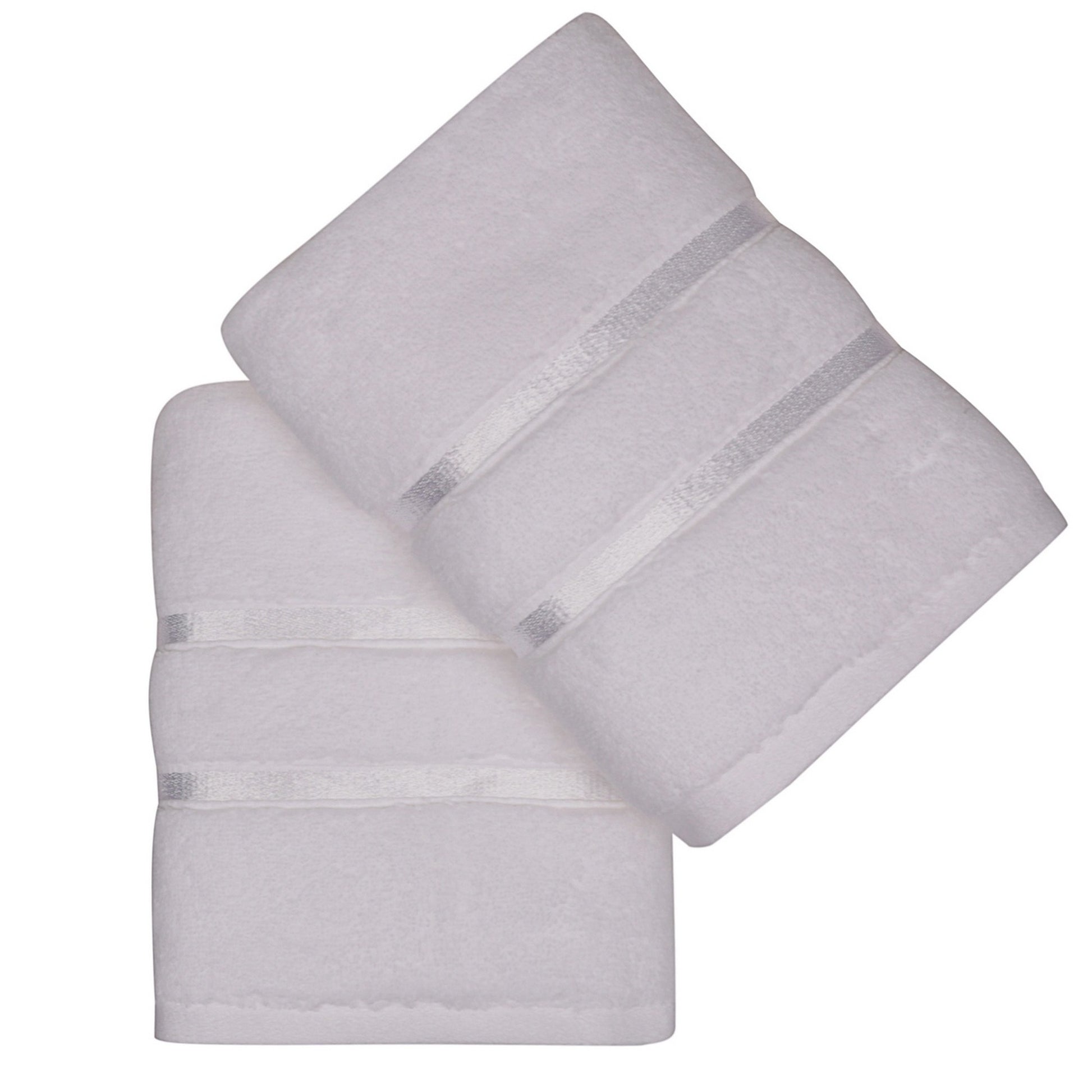 Juego De Toallas De Mano (2 Piezas) Blanco_2