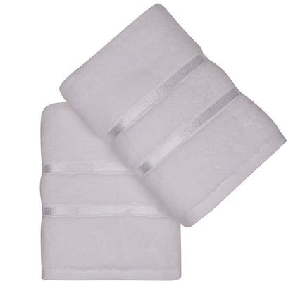 Juego De Toallas De Mano (2 Piezas) Blanco_2