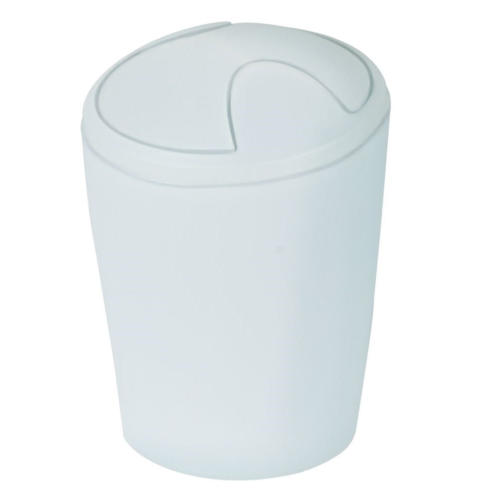 Cubo De Basura Spirella  Colección Move Color Blanco (5l)