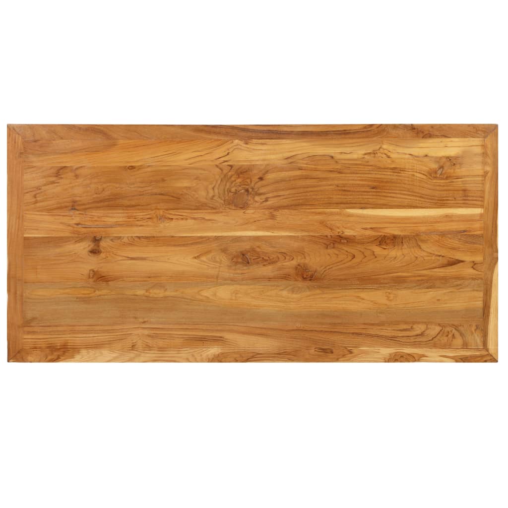 Mesa Alta De Bar Teca Maciza Reciclada 120x58x106 Cm_4
