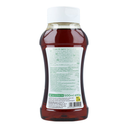 Sirope de Agave ECO crudo Planeta Huerto 500 ml