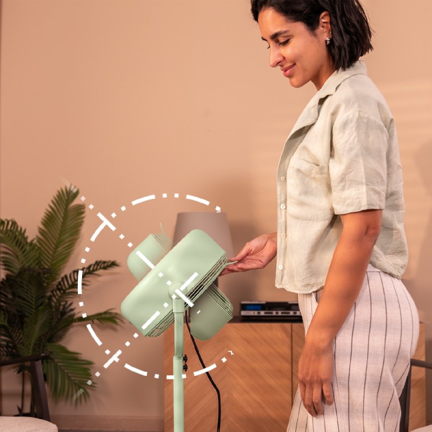 Cecotec Ventilador De Pie Energysilence 250 Classicstyle Green Cecotec_1