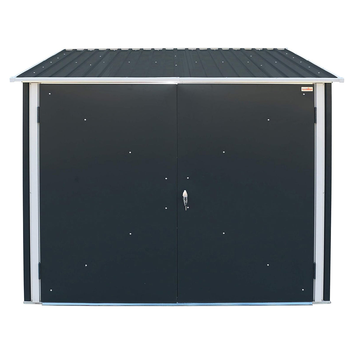 Metal Bicycle Storage Unit 203x202x162.5 Cm Anthracite Grey_3