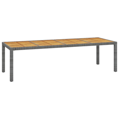 Vidaxl Set De Comedor De Jardín 11 Pzas Y Cojines Ratán Sintético Gris_3