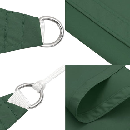 Vidaxl Toldo De Vela Rectangular Tela Oxford Verde Oscuro 4x5 M_4