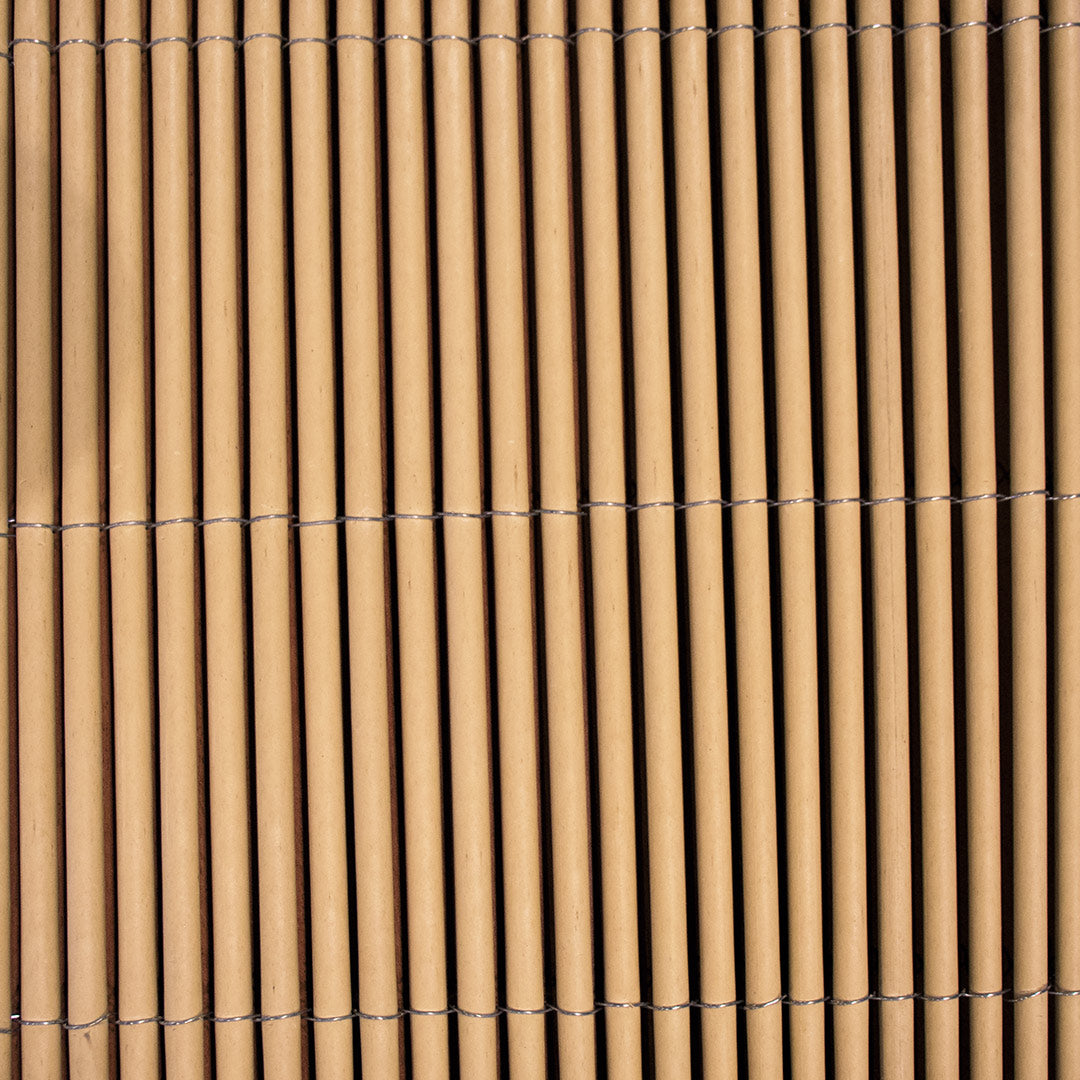 Cerramiento De Mimbre Ecológico Lop - Bambú Oscuro 0,9x3 M / Multicolor_0