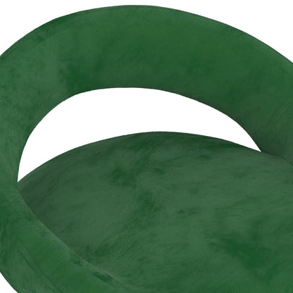 Taburetes De Cocina 2 Unidades Terciopelo Verde Oscuro_5