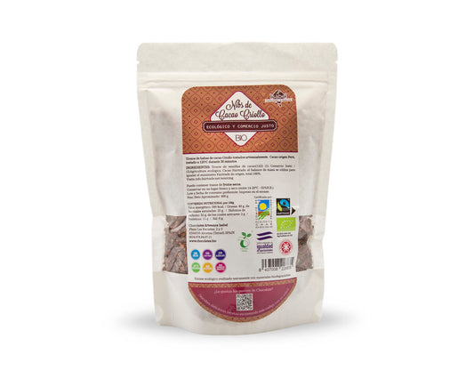 Nibs de cacao criollo, origen piura-perú. Bio y Fairtrade_0
