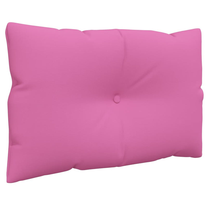 Vidaxl Cojines Para Palés 3 Piezas Tela Oxford Rosa_5