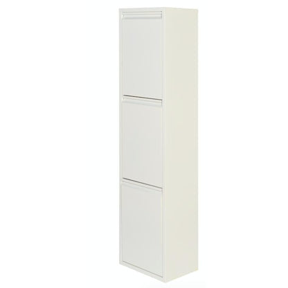 Armario para reciclaje metálico PAT 3 Blanco