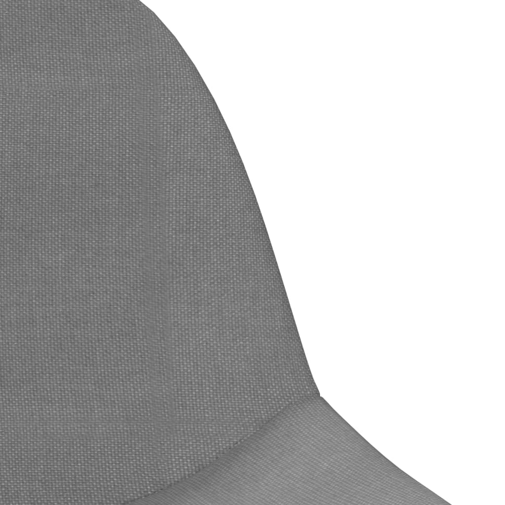 Taburetes De Cocina 2 Unidades Tela Gris_4
