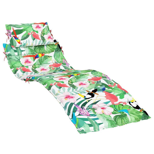 Vidaxl Cojín De Tumbona Tela Oxford Multicolor_0