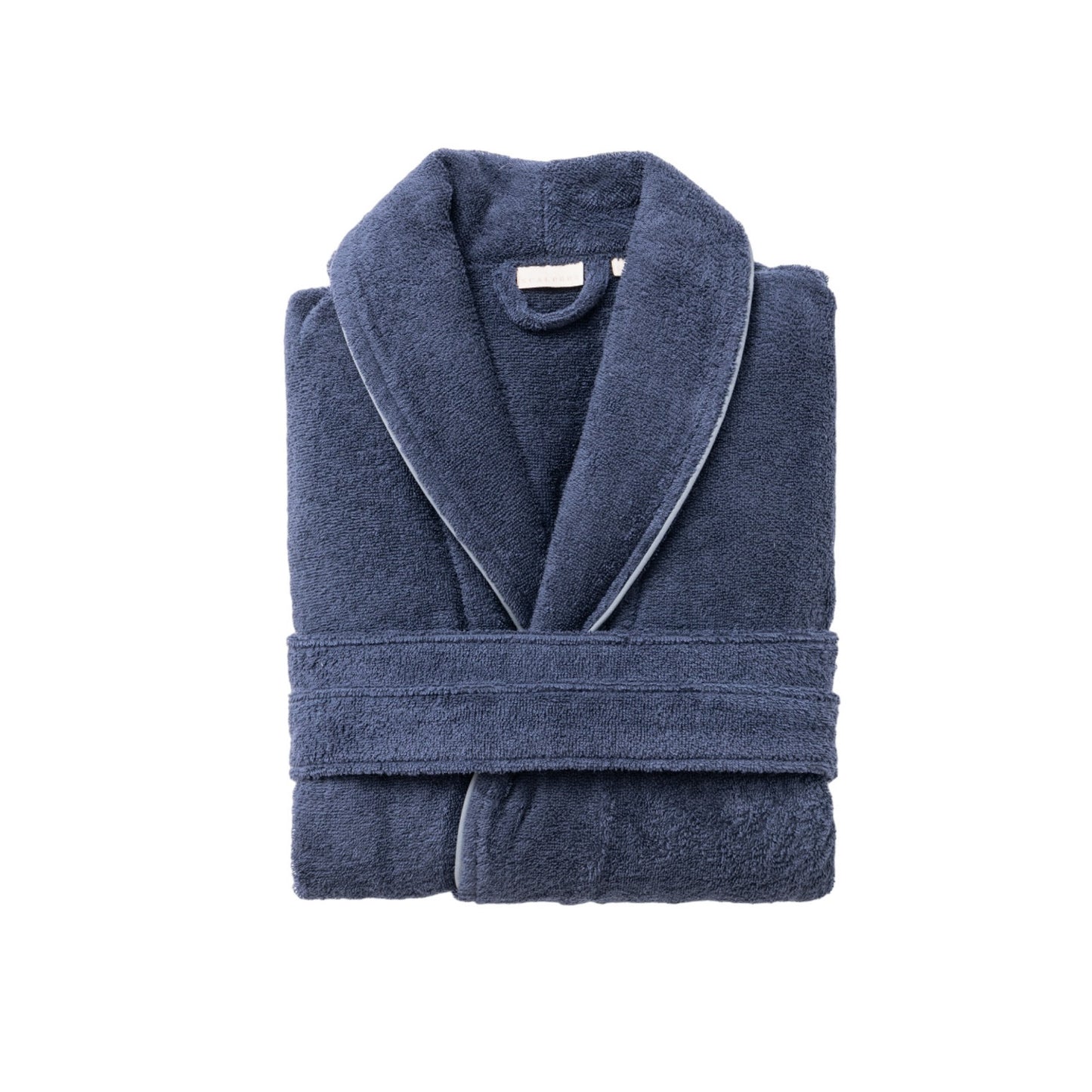 Albornoz S/m 100% Algodón 360gsm Navy Scalpers Home_0