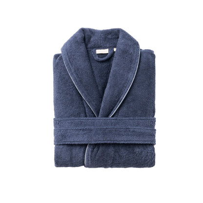 Albornoz S/m 100% Algodón 360gsm Navy Scalpers Home_0
