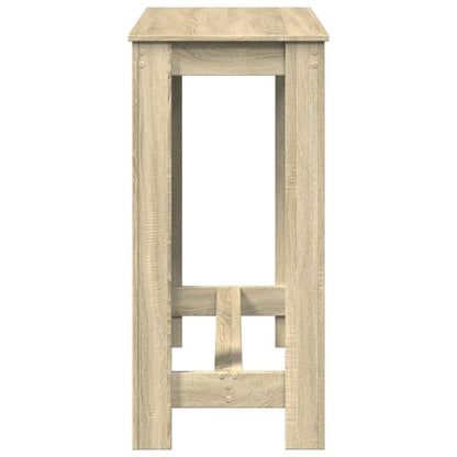 Mesa Alta De Bar Madera Ingeniería Roble Sonoma 102x50x103,5 Cm_3