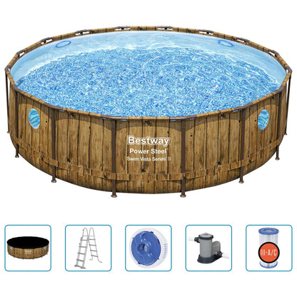 Bestway Conjunto De Piscina Power Steel 488x122 Cm_0