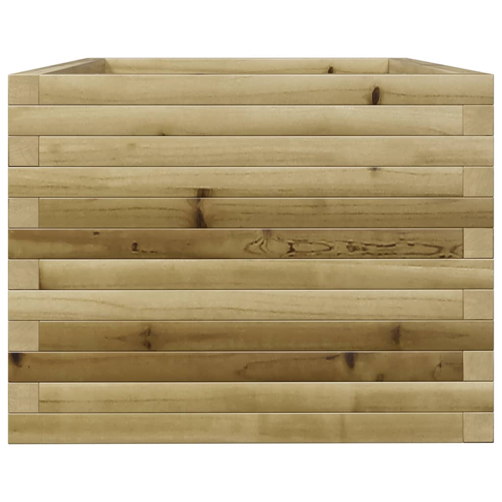 Jardinera De Madera De Pino Impregnada 90x60x45,5 Cm_5